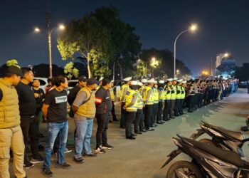 Kegiatan Rutin yang Ditingkatkan (KRYD) dan razia balap liar gabungan yang digelar pada Sabtu (08/08/026)
Foto: Polresta Barelang