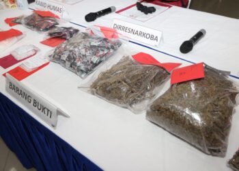 Ditresnarkoba Polda Kepri Ungkap 24 Kasus Narkotika dengan 36 Tersangka
(13/08/26)
Foto: Humas Polda Kepri