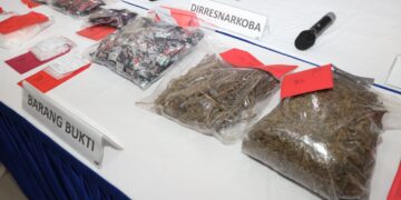 Ditresnarkoba Polda Kepri Ungkap 24 Kasus Narkotika dengan 36 Tersangka
(13/08/26)
Foto: Humas Polda Kepri