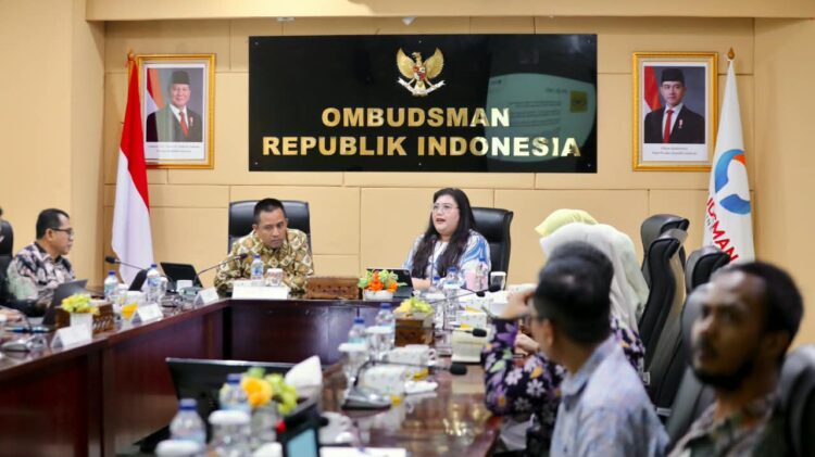 Kunjungan Anggota/Deputi Bidang Pelayanan Umum BP Batam, Ariastuty Sirait, ke Kantor Ombudsman RI, Jakarta, Kamis (13/08/26).
Foto: BP Batam