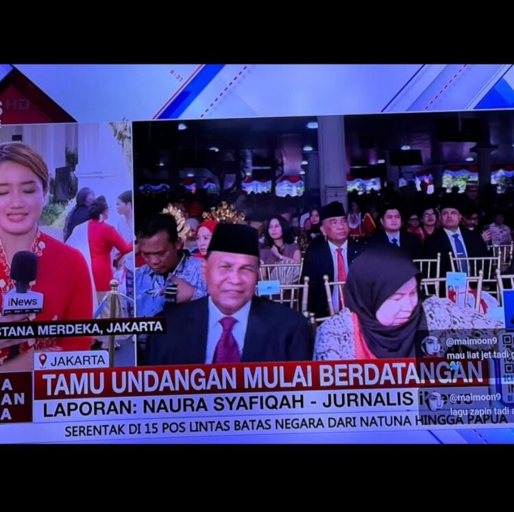 Ketum PKSS Akhmad Rosano Hadiri Upacara Penurunan Bendera di Istana Merdeka, Jakarta
(17/08/26)
Foto: Inews