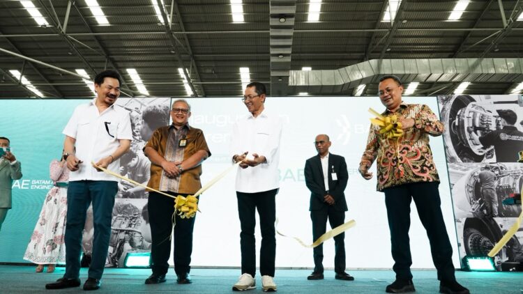 Industri penerbangan di Batam memasuki babak baru dengan diresmikannya Batam Aero Engine (BAE) di Kawasan Ekonomi Khusus (KEK) Batam Aero Technic, Rabu (19/08/26).
Foto: BP Batam