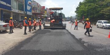 BP Batam Rampungkan 12 dari 19 Pekerjaan Perbaikan Jalan pada Awal Agustus 2026.
Foto: BP Batam