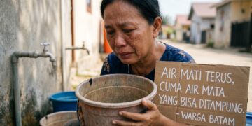 Distribusi air bersih di Kota Batam kembali terganggu. Sepanjang sepekan 20 hingga 26 Agustus 2026, PT Air Batam Hilir mencatat serangkaian gangguan suplai yang membuat ribuan pelanggan di berbagai kecamatan terdampak. (26/08/26)
Foto: Ilustrasi AI