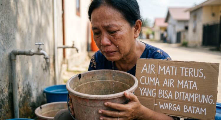 Distribusi air bersih di Kota Batam kembali terganggu. Sepanjang sepekan 20 hingga 26 Agustus 2026, PT Air Batam Hilir mencatat serangkaian gangguan suplai yang membuat ribuan pelanggan di berbagai kecamatan terdampak. (26/08/26)
Foto: Ilustrasi AI