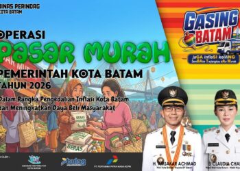 Pemerintah Kota (Pemko) Batam menggelar Operasi Pasar Murah di enam lokasi pada 15–17 September 2026.
Foto: mediacenterbatam