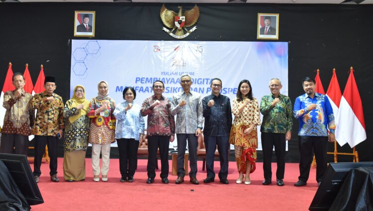 Kuliah Umum bertema "Pembiayaan Digital: Manfaat, Risiko dan Prospek" di Indonesia Banking School (IBS), Jakarta, Sabtu, (24/10/26).
Foto: Otoritas Jasa Keuangan