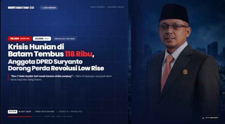 Anggota Komisi III DPRD Kota Batam dari Fraksi PKS Ir. H. Suryanto
Foto: Ilustrasi AI