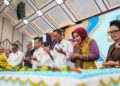 Badan Pengusahaan Batam (BP Batam) memperingati Hari Bakti ke-55 dengan menggelar upacara dan syukuran pada Senin, (26/10/26).Badan Pengusahaan Batam (BP Batam) memperingati Hari Bakti ke-55 dengan menggelar upacara dan syukuran pada Senin, (26/10/26).
Foto: BP Batam