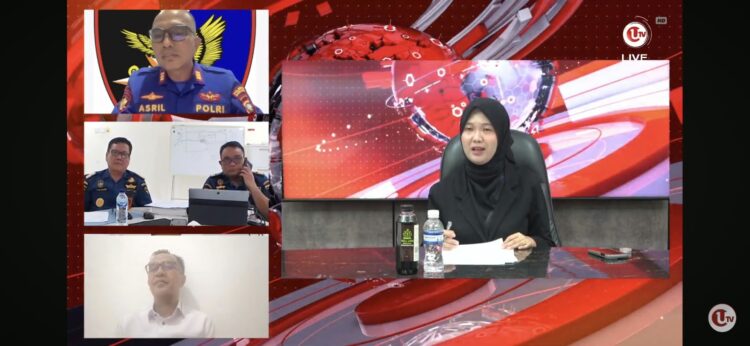 Satuan Polisi Perairan dan Udara Polresta Barelang mengikuti talk show U-Talk bersama Official UTV dengan tema Aktivitas Pelabuhan Rakyat di Batam.
(28/10/26)
Foto: Polresta Barelang