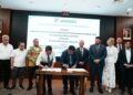 Badan Pengusahaan Batam (BP Batam) menandatangani Nota Kesepakatan dengan PT Galang Bumi Industri terkait pembangunan, pengembangan, dan pengelolaan Proyek Strategis Nasional (PSN) Kawasan Industri Wiraraja Green Renewable Energy & Smart-Eco Industrial Park, Rabu (28/10/26).
Foto: BP Batam